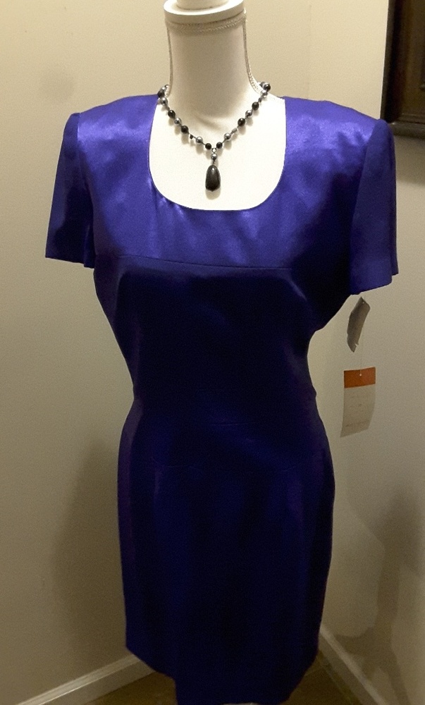Maggy London by Kenneth Nolan purple dress size 10